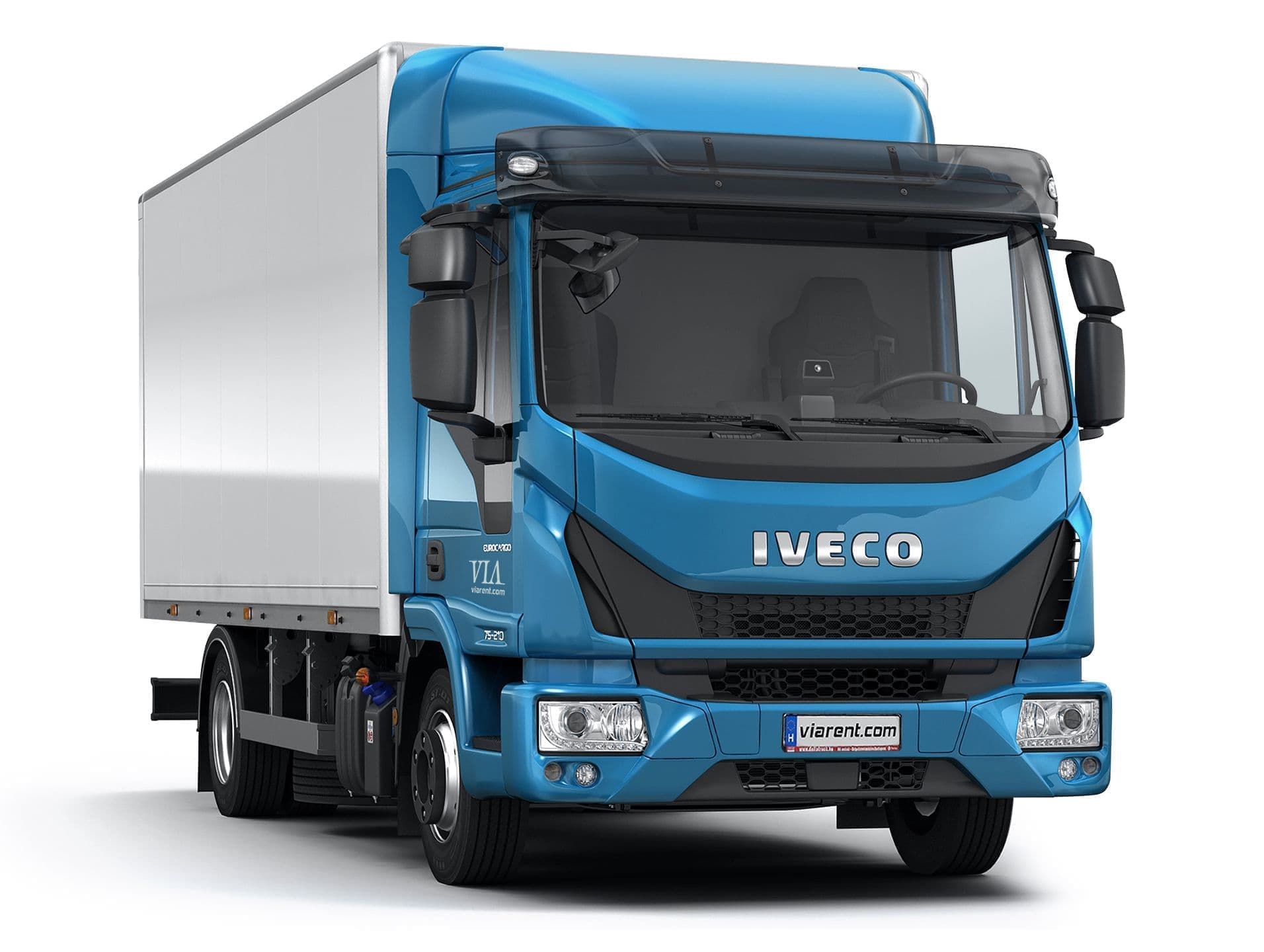 IVECO EuroCargo dobozos teherautó bérlés bérelhető - Viarent Magyarország